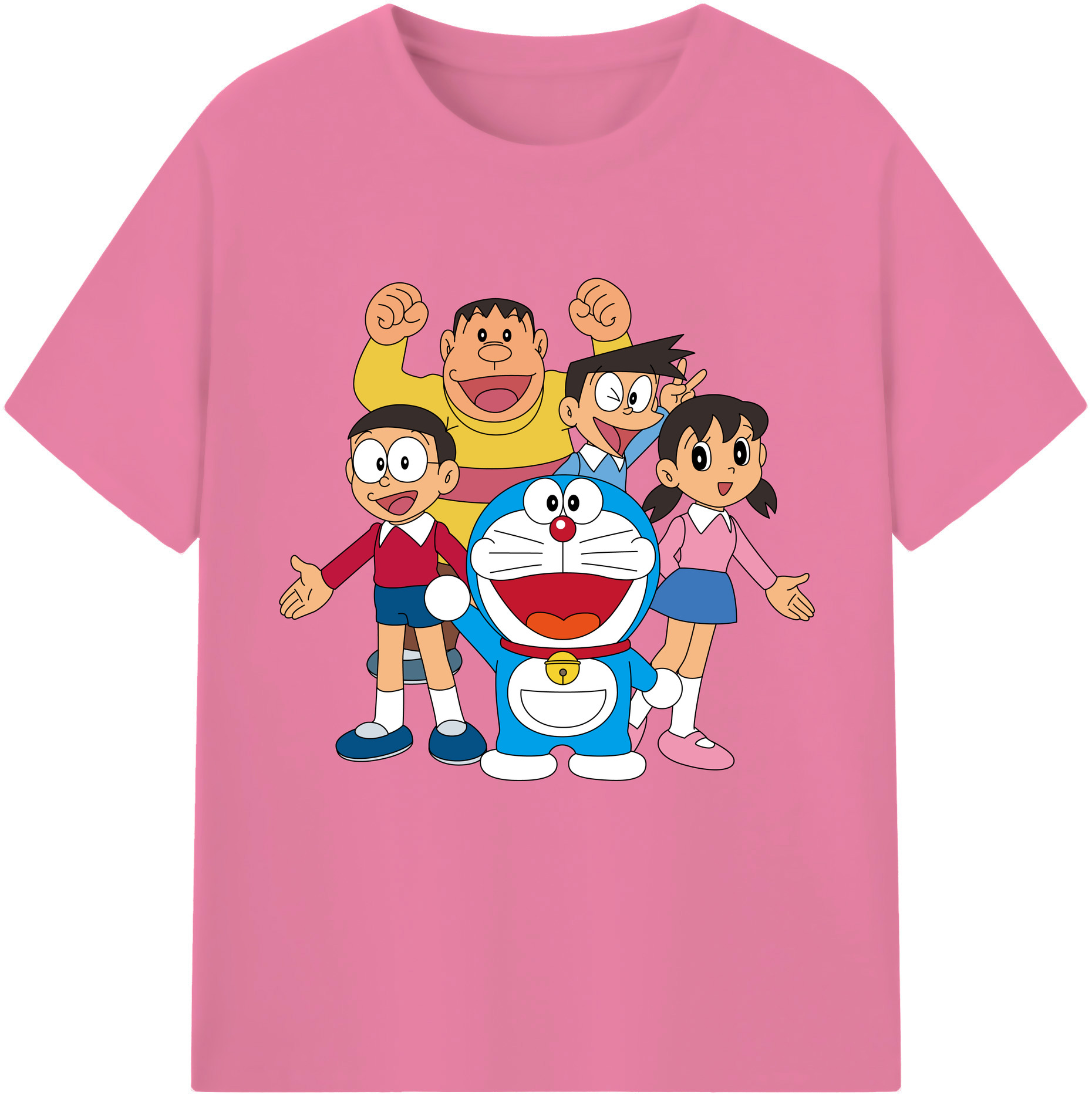 （画像用） ドラえもん 骨川 スネ夫 Doraemon Honekawa Suneo 綿100％半袖Tシャツ（フロントプリント）